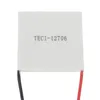 2024 TEC1-12706 12V 6A TEC Termoelektrik Soğutucu Peltier 40/40mm Yarı İletken Soğutma'nın Yeni. TEC1-12706 12V 6A termoelektrik soğutucu için