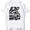 Men's T-Shirts Retro Germany EUDM - E34 M5 Tshirts Summer Men Short Sleeve Old Legend E30 M3 Classic Car T-Shirt Boy Casual Tops Man White TeesL2425