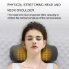 Massager Cervical Vertebra Spine Massage Neck Kudde Hjälp Sömn Konstant Temperaturuppvärmning Traction Förhindra livmoderhalsmärta