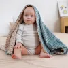 Ställer in nyfödd baby wrap filt tecknad swaddling mjuk bubbla fleece spädbarn täcke varm sängkläder för barn höst vinter baby filt