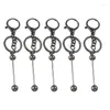 Keychains DIY Pendant Stylish With Beads And Colors Trendy Key Rings Accessory Phone Anti-Lost Lanyard