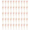 Cups Saucers R2JC 50x Plastic Champagne Flutes Disposable Glasses For Parties Wedding