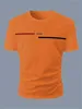 T-shirts heren heren zomer losse pasvorm 100 katoenen bedrukte t-shirt topsl244251