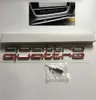 42*3.2cm for quattro logo emblem badge front grill a4 a4 a4 a7 a8 rs6 rs7 rs q3 q3 q5 q71719277のための低いトリムカースタイリング