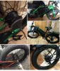 Del 48V 1000W Snöfettcykel Electric Bike Motorhjul Bakre fettdäck Konverteringssats Borstless Gear Hub Motor Electric Bicycle Parts