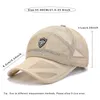 Ball Caps Camouflage Summer Baseball Hat For Men Breatchable Mesh Big Brim Women Beach Sun Hat Letter LETTER EMPRODERY OUTDOOR SPORTS FISHCAP J240425