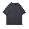 T-shirts masculins T-shirt en coton pour hommes Couleur continue 2023 T-shirts d'été T-shirts basiques décontractés