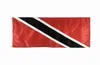 Trinidad flagga 3x5ft 150x90cm polyestertryck inomhus utomhus hängande som säljer nationell flagga med mässing grommets9471381