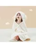 Filtar Swaddling 1 Pack Cartoon Hooded Children Bath Handel Baby Cloak Bath Thandel Badrob Bad Bad Bad Bedrum Hem Robe Beach Bath Handduk