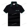 Vêtements de créateurs Men T-shirt Polo brodé Polo Summer Coton Spirofrop