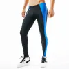 Collants sexy leggings de leggings hommes d'entraînement d'entraînement des leggins coulant collants secs sèches mâles de gymnase de gymnase pantalon de compression sportive