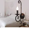 Wall Lamps El Long Brief Vintage Light For Living Room Iron Lamp American Industrial Bedroom Deco Indoor Lighting