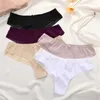 Бруки трусики Finetoo Sexy Women Женщины с низкой талией g-string handies ladies wout out transparent tebsear tasties Женщины бесшовные близости xs-xl y240425