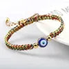 Bracelets de charme Bohemian Small Perle Multi-couleur Acrylique Demon Eye Bracelet Bracelet coréen STRAPE DE MAIN MAINE