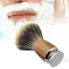 Brush Shaving Brush for Men Shave Brush Rich Lather Handmade Wet Shave Hair Shaving Brush Facial Beard Cleaning Luxury Shave Accessory