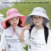 Accessoires Enfants Chapeaux de seau d'été Uv Protection extérieure Place Sun Sun Hat Boy Girl Cap volet Ajustement Cap