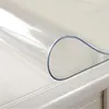 Teppiche Customized Fett Proof PVC Tischtuch Transparenz wasserdicht für Essabdeckungen