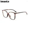 Sunglasses Frames Imwete Fashion Anti Blue Glasses Frame For Women Men Computer Gaming Eyeglasses Oversized Transparent Optical Eyewear