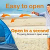 Tentes et abris extérieurs auto-conduisés Camping Camping tente à l'épreuve du soleil ouvris rapide automatique pour la randonnée à la pêche