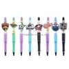 Jewelry Factory Valette directe de style mexico pvcbead stylos décoratif sirène perle cadeau bricolage charmes ballpoint drop livre bébé enfants matern dhinp