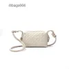 Vrouwelijk ontwerp Loop Cowhide Modieuze portemonnee Bottgas enkele ontwerper Crossbody Tas Schouder Lady Tassen Klein 2024 Woven Veneeta Square 0398