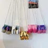 Storage Bags Women Evening Clutch Handbags Acrylic BuShape Mini Novelty Purse Chain Strap Unique Shoulder Bag Stylish Ladies