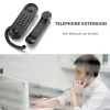 Accessoires verkabeltes Telefon für Home Office House Wall montierbare Festnetzheline Telefon einstellbares Klingelton Volume Telefon