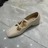 Kleding schoenen rond teen dames pumps holle slip op riemgesplat midden hakken zwart kaki beige kantoor dagelijkse dia's werk 39