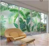 60x100cm customize green leaves window film Static glass sticker office balcony bathroom Frosted Decorative film Window stickers T3095307