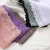 Briefs Panties Womens Cotton Panties Sexy Floral Lace Brazilian Pants Seamless Low Waist Briefs Solid Color Underwear Girls Intimates Lingerie Y240425