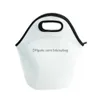 SUBLIMACIÓN Bolsas en blanco Bolsas Bolsas reutilizables Caja termal de carcasa Carry Bolsos de carro Drop entrega Dinina Home Garden Dinin Dhebv