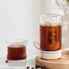 Tumblers Cold Extraction Coffee Cup Portable Soaking Juice Filter Cups No Leakage Tea Leaf Bottle With Strap Lifter Drinkware H240425