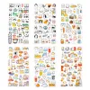 Sets 48 pcs / lot caricatures animaux animaux de compagnie mignon chat chat papeterie décorative autocollant scrapbooking bricolage album de stick étiquette