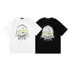 TRENDY LUXURYS MENSE Designer T-shirts Amirir Shirt Cartoon Wolf Imprimé T-shirts Cotton Casual Tee Tee Sleeve Men Femmes Unisexe Streetwear T-shirt S-XL