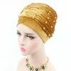 Hijabs 2022 Plain Velvet Hijab Turban Cap Muslim Long-Tailed Headscarf Hat Islamic Under Scarf Bonnet Lagliga African Wrap Head Scarves D240425