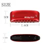 Babyfat 7 Hole Blues Harmonica Standaard Paddy Country Minor Tuning Key van C D F G A BB