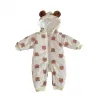 Abito spaziale per bambini con un bambino che imbottiti per bambini per bambini neonati con ragazzi con cappuccio per bambini inverno vestiti FMPDC vestiti FMPDC