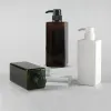 Bouteilles 250/450/650 ml de savon de savon en couleur pure Distor bouteille shampooing gel bouteille Appuyez sur la bouteille brillant vide