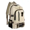 School Bags ASDS-Unisex Double-Sided Rucksack One-Shoulder Backpack Outdoor Hiking