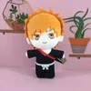 Plyschdockor anime blekmedel kuchiki byakuya kurosaki ichigo cosplay plysch doll leksak 20 cm söt mjuk fylld kudde fans gåva2404