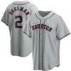 Baseball Jersey Astros 2 # 3 # 27 # Altuve 44 # Édition Fan