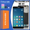 Bildschirme 5.0 "Original für Xiaomi Mi 4C LCD für Xiaomi 4C MI4C MI4C LCD -Touchsbildschirm -Panel -Digitalisierer -Baugruppe mit Frame