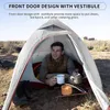 Camping Tent Ultralight Portable Cloud Up 1 Person Shelter Tent Folding Backpack Waterproof Tent Travel Beach Tent 240422