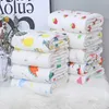 Couvertures émouvantes Mousseline Baby Couvertures Gauze Baignoire serviette 6 couches Coton Organic Coton Receiving Blanket Infant Swaddle New Born Liberding Cover