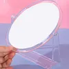 Mirrors Double Sided Makeup Vanity Mirror With Stand 360 Swivel Clear Beauty Make Up Mirror Cosmetic Table Desk Mirror Bedroom