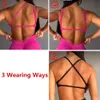 RPRR Active Sets S-XL 1/2PCS Sport Bra Yoga Set Gym Suit v Back Shorts Women Tracksuit Legging Running Training Outfit Fitness Pant Active Suits 240424