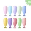 Clou Beaute 10pcs/lotマニキュア15mlハイブリッドワニスマニキュアセミパーマネント浸漬爪ジェルペインティングUV LEDジェルマニキュア240422