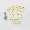 Dompers Baby Bodysuits Lemon Print Toddler One Piet