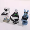 Fälle kreativer Astronaut -Puppe Desktop Wireless Uhr Ladestand für Apple Watch 8 7 6 5 4 Uhr Ladebasis -Lagerregal Support