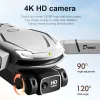 Drones kbdfa v88 drone wifi fpv professionele antenne dualcamera rc quadcopter hindernis vermijding luchtfotografie helikopter speelgoedcadeau